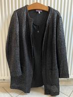 Erfo jasje maat 48, Zwart, Erfo, Ophalen of Verzenden, Zo goed als nieuw