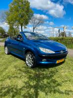 Peugeot CABRIOLET 206 1.6 16V CC 2002 Blauw, 47 €/maand, Te koop, Geïmporteerd, 14 km/l