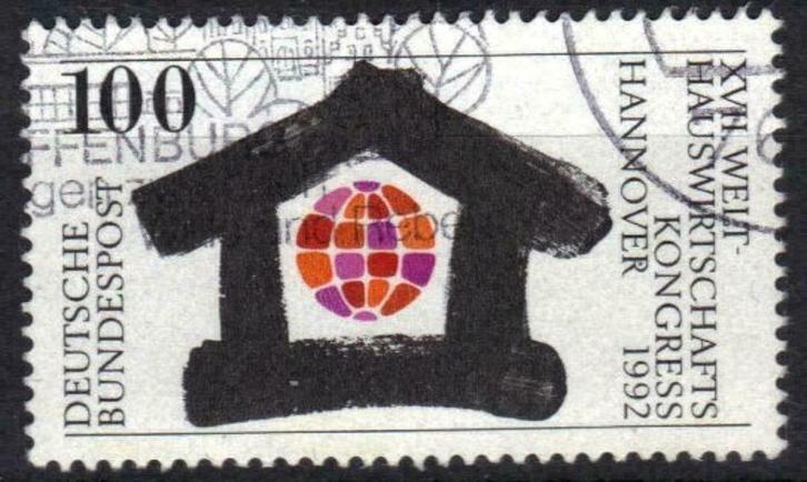 Duitsland Bundespost 1992 - Yvert 1449 - Economie (ST), Postzegels en Munten, Postzegels | Europa | Duitsland, Gestempeld, BRD