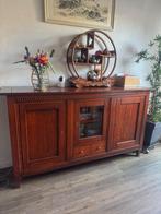 Dressoir - echt eiken, Huis en Inrichting, Kasten | Dressoirs, Ophalen, 150 tot 200 cm, Eikenhout, Zo goed als nieuw