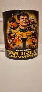 Lando Norris Wereldkampioen 2025 Mok, Verzamelen, Automerken, Motoren en Formule 1, Ophalen of Verzenden