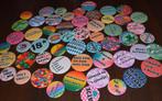 buttons met teksten 58mm 1,- pst 44mm 0,90 pst carnaval, Verzamelen, Speldjes, Pins en Buttons, Ophalen of Verzenden, Nieuw, Overige onderwerpen