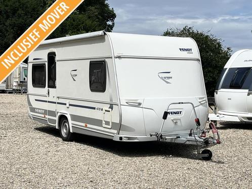 Fendt Saphir 470 TFB Mover Luifel Tent Fietsdr, Caravans en Kamperen, Caravans, Bedrijf, tot en met 4, 1000 - 1250 kg, Rondzit
