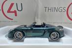 Norev 1:18 Porsche 718 Spyder RS mit Weissach Package groen, Ophalen of Verzenden, Nieuw, Auto, Norev