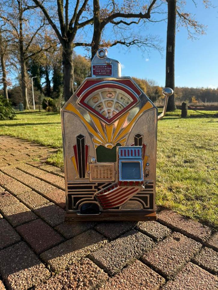 Jennings little duke gokkast slotmachine eenarmige bandiet, Verzamelen, Automaten | Gokkasten en Fruitautomaten, Zo goed als nieuw