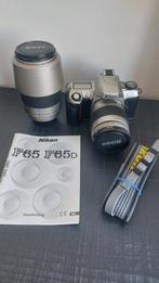 Nikon F65 Film Camera + 2 Lenses, Audio, Tv en Foto, Fotocamera's Analoog, Ophalen of Verzenden, Zo goed als nieuw, Spiegelreflex