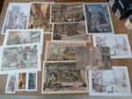 15 tekeningen van Anton Pieck, Antiek en Kunst, Ophalen of Verzenden