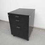 Zwart metalen ladekast - 60x43x49 cm, Huis en Inrichting, Kasten | Ladekasten, Gebruikt