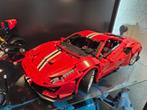 Cadabricks Ferrari 488 Pista (compatibel met LEGO), Ophalen, Zo goed als nieuw, Complete set