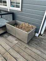 RVS plantenbak / bloembak – stevig en weerbestendig, Ophalen, Gebruikt, Tuin, Metaal