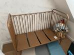 Stalen baby/peuter bed. + matras, Gebruikt, Ophalen of Verzenden, Minder dan 140 cm, 70 tot 85 cm