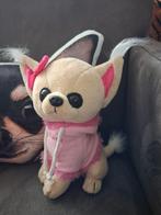 Chihuahua Knuffel met Roze Hoody, Ophalen of Verzenden, Zo goed als nieuw, Hond