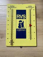 RVS emaille thermometer geel, Antiek en Kunst, Ophalen of Verzenden