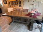 Nieuwe kloostertafel - 220x98 cm, Huis en Inrichting, Tafels | Eettafels, Ophalen, 50 tot 100 cm, Rechthoekig, Overige houtsoorten