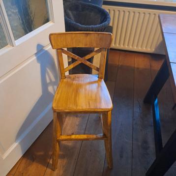 Houten Kinderstoel - Meegroeistoel beschikbaar voor biedingen