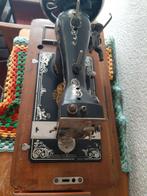 Oude naaimachine waarschijnlijk Gritzner Durlach, Hobby en Vrije tijd, Naaimachines en Toebehoren, Ophalen, Gebruikt, Naaimachine