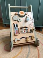 Little Dutch loopwagentje - hout/ groen, Kinderen en Baby's, Speelgoed | Houten speelgoed, Ophalen, Zo goed als nieuw, Duw- of Trekspeelgoed