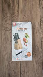 Richardson Sheffield Artisan Messenblok 9-delig, Nieuw, Ophalen of Verzenden, Rvs of Chroom, Vaatwasserbestendig