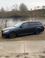 BMW 5-Serie 3.0 D 535 Touring AUT 2007 Zwart, Automaat, Achterwielaandrijving, Navigatiesysteem, Beige