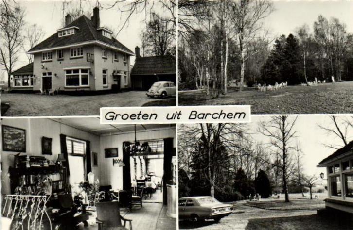 Groeten uit Barchem - 4 afb - Hotel-Pension De Dolle Hoed -, Verzamelen, Ansichtkaarten | Nederland, Ongelopen, Noord-Brabant