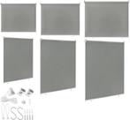Aufun Rolgordijn, Zonwerend,  Verduisterend 140*140cm, Ophalen, 100 tot 150 cm, Grijs, 100 tot 150 cm