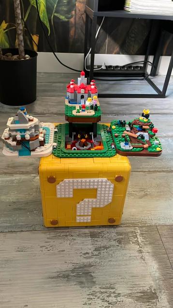 LEGO super mario 64 vraagtekenblok beschikbaar voor biedingen