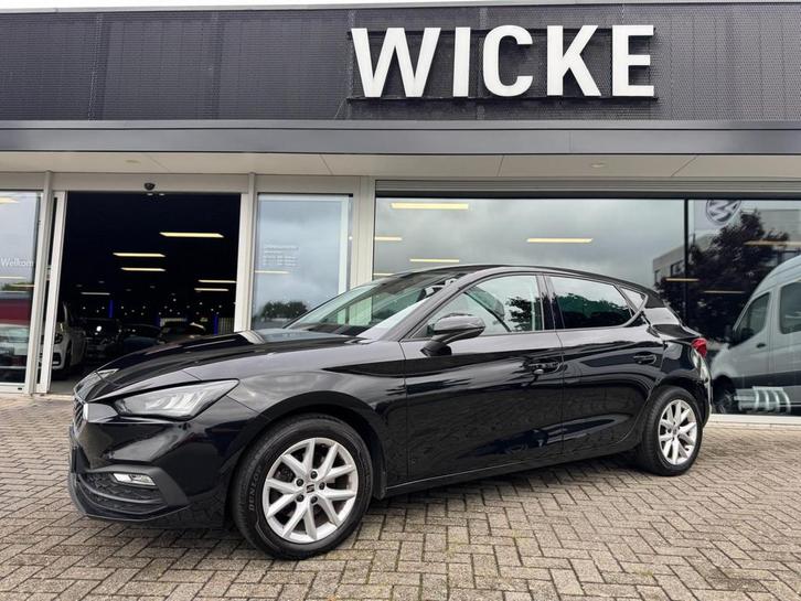 SEAT Leon 1.0 eTSI Style DSG 110 PK Led Camera Stoelverw. Na, Auto's, Seat, Bedrijf, Te koop, Leon, ABS, Achteruitrijcamera, Adaptive Cruise Control