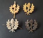 Kraag/schouderemblemen arts KNIL, Verzamelen, Militaria | Algemeen, Ophalen of Verzenden, Landmacht, Azië, Embleem of Badge