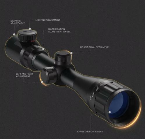Scope richtkijker 4 -16x40 incl. mont.mat.KOOPJE !!!!!, Sport en Fitness, Schietsport-accessoires, Nieuw, Verzenden