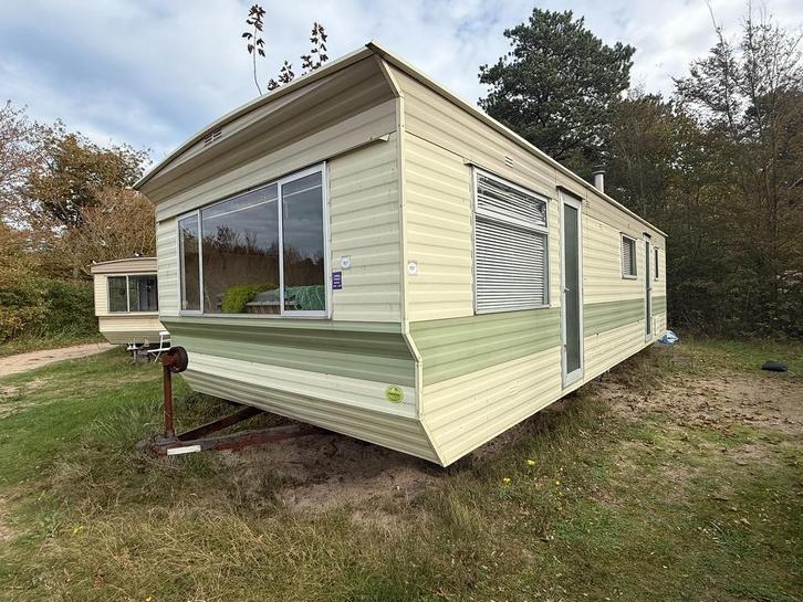 Stacaravan gratis af te halen! leuke klus voor handige koper, Caravans en Kamperen, Stacaravans, tot en met 5, Ophalen