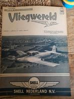 Oud tijdschrift Vliegwereld - Maart 1947, Verzamelen, Luchtvaart en Vliegtuigspotten, Boek of Tijdschrift, Ophalen of Verzenden