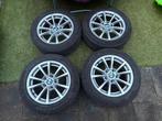 16'' BMW velgen met zomerbanden Michelin 6mm 205/55R16 91V, Ophalen, Gebruikt, BMW