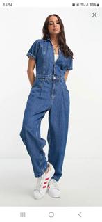 Free people jumpsuit jeans spijkerjumpsuit maat xs, Ophalen of Verzenden, Zo goed als nieuw, Maat 34 (XS) of kleiner, Blauw