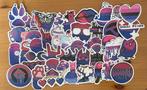 Biseksuele (Lgbtq+) stickers, Verzenden, Nieuw, Meerdere stickers