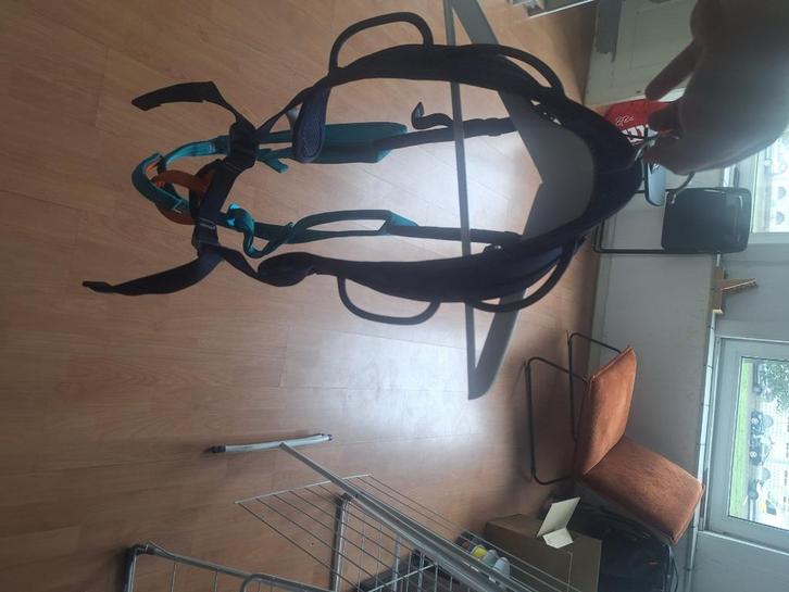 klimgordel met opbergtas en 2 karabiniers, Sport en Fitness, Overige Sport en Fitness, Zo goed als nieuw, Ophalen of Verzenden