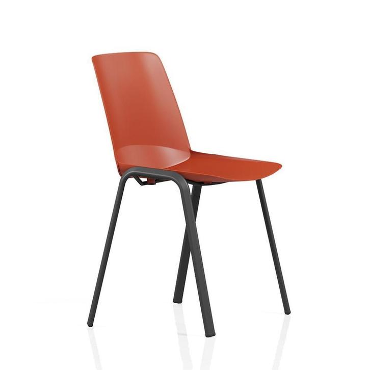 Ergonice Douro Vierpoot Vergaderstoel In Kleur, Huis en Inrichting, Stoelen, Nieuw, Vijf, Zes of meer stoelen, Kunststof, Metaal