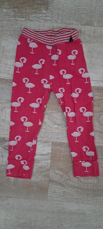 Roze legging met flamingo's maat 86/92 Noddles beschikbaar voor biedingen