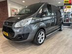 Ford Transit Custom Limited 170PK euro 6 automaat 340 2.0 TD, 4 cilinders, Leder en Stof, Bedrijf, Diesel