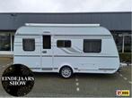 Tabbert Booster 450 TD fransbed / Thule luifel, Caravans en Kamperen, Rondzit, Tabbert, 4 tot 5 meter, Schokbreker