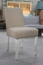 15 x eetkamerstoel Lola kunstleer beige naturel met hoge rug, Huis en Inrichting, Stoelen, Ophalen, Zo goed als nieuw, Hout, Vijf, Zes of meer stoelen