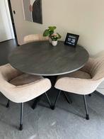 Eettafel 1.05 m ø, 100 tot 150 cm, Rond, Ophalen of Verzenden, Zo goed als nieuw