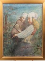 Marken moeder en kind Willem Mathijs Maris, Antiek en Kunst, Kunst | Schilderijen | Klassiek, Ophalen of Verzenden