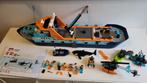 Lego 60368 poolonderzoekschip met extra boot compleet orka, Ophalen of Verzenden, Zo goed als nieuw, Complete set, Lego