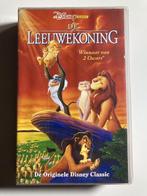 DE LEEUWENKONING (VHS), Cd's en Dvd's, VHS | Kinderen en Jeugd, Alle leeftijden, Ophalen of Verzenden, Zo goed als nieuw, Tekenfilms en Animatie