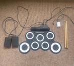Elektronisch Drumstel - Compact & Draagbaar, Muziek en Instrumenten, Drumstellen en Slagwerk, Ophalen, Gebruikt, Elektronisch