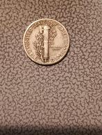 USA 1 dime 1941, Postzegels en Munten, Penningen en Medailles, Ophalen of Verzenden, Overige materialen