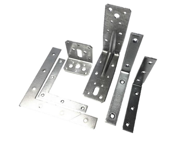 IJzerwaren Partij - Hoeken, Ankers, Scharnieren, Doe-het-zelf en Verbouw, IJzerwaren en Bevestigingsmiddelen, Gebruikt, Overige typen