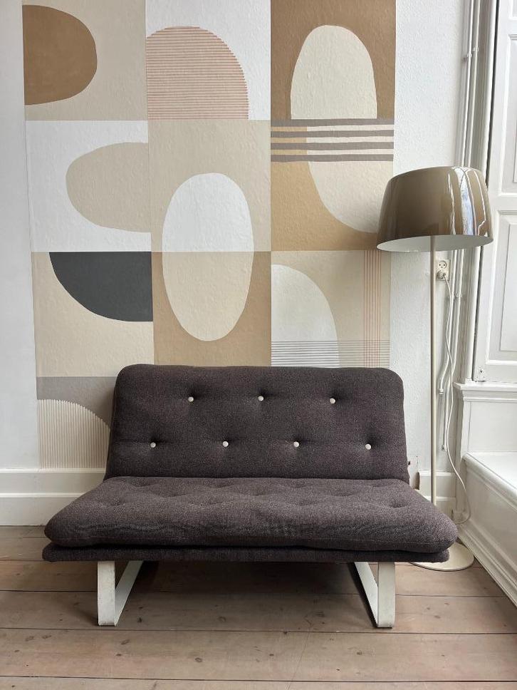 Bank Kho Liang Ie, Huis en Inrichting, Banken | Bankstellen, Gebruikt, Rechte bank, Tweepersoons, Minder dan 150 cm, 75 tot 100 cm