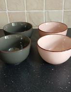 Schaaltjes roze en grijs per stuk €2,50, Huis en Inrichting, Keuken | Servies, Ophalen of Verzenden, Nieuw, Porselein