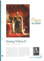 Persoonlijke zilveren zegel Willem II(tarief aangetekend)pfr, Postzegels en Munten, Postzegels | Nederland, Ophalen of Verzenden